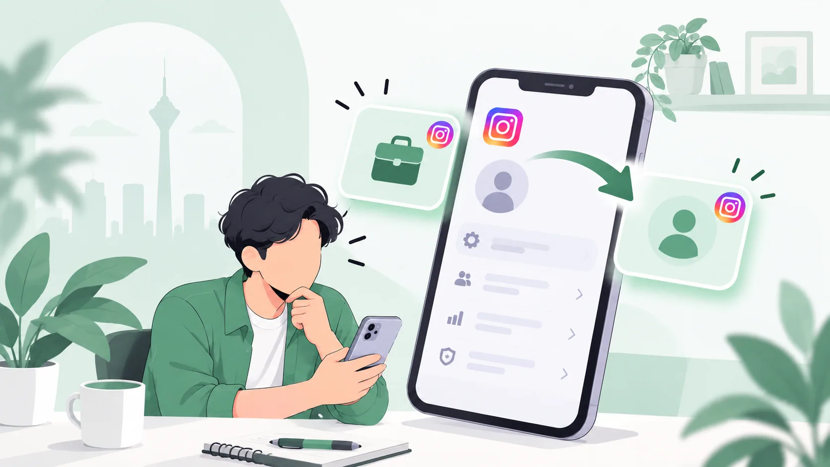 تصویر شاخص چگونه اینستاگرام را از حالت بیزینس خارج کنیم در آپدیت جدید؟