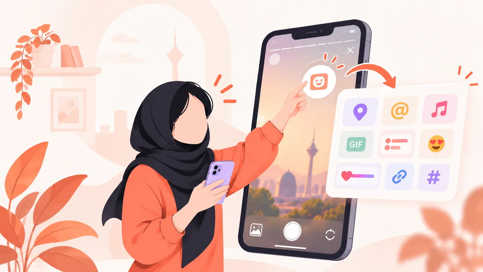 تصویر شاخص چگونه استیکر اینستاگرام را فعال کنیم؟ – دوپامین