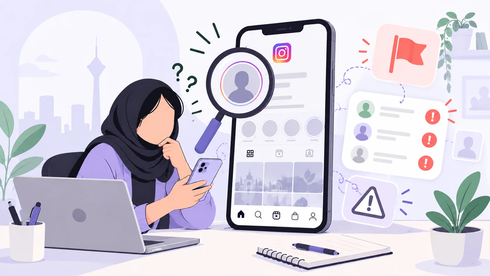 تصویر شاخص از کجا بفهمیم در اینستاگرام ریپورت شدیم؟ + رفع ریپورت اینستاگرام فوری