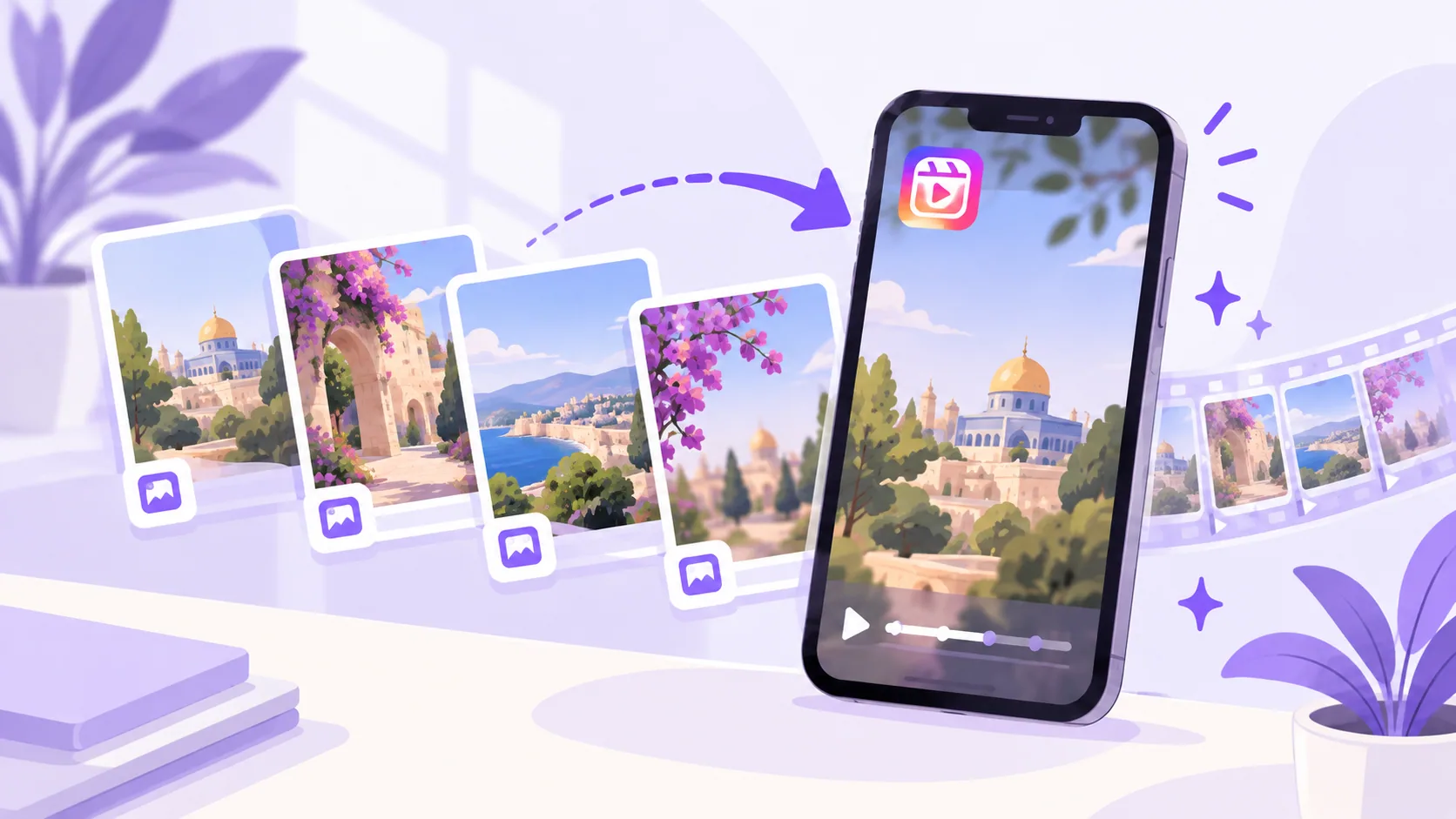 تصویر شاخص چگونه در اینستاگرام ریلز اسلایدی بگذاریم؟ (آموزش مرحله‌به‌مرحله)