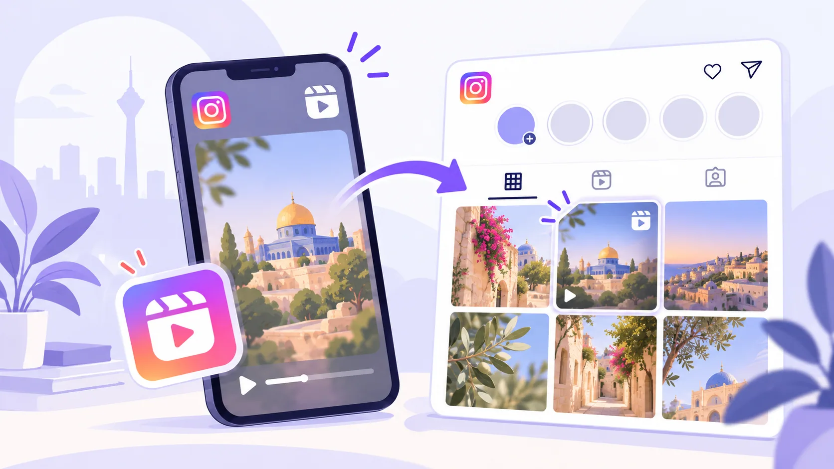 تصویر شاخص چگونه ریلز را در قسمت پست ها بگذاریم؟ (آموزش کامل و مرحلهبهمرحله)