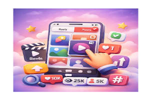 چگونه ریلز را در قسمت پست ها بگذاریم