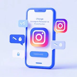 تغییر رمز اینستاگرام با شماره تلفن