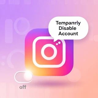 دیلیت اکانت موقت اینستاگرام